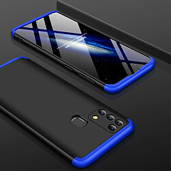 Coque en TPU 3 pièces détachables mates noir/bleu pour votre Samsung Galaxy M31