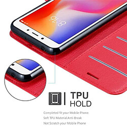 Cadorabo Coque Xiaomi RedMi 6A Etui en Rouge pas cher