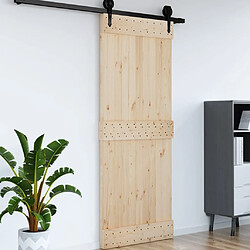 Avis vidaXL Porte NARVIK 90x210 cm bois massif de pin