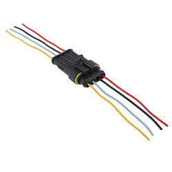 Avis La Voiture A Caché La Prise De Fil électrique Avec Les Clips De Harnais De Câble De Câble 14AWG 4pin