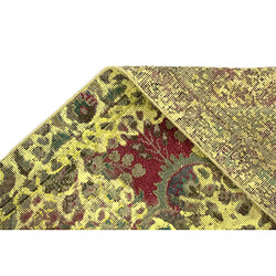 Vidal Tapis de laine 143x92 vert Vintage Royal pas cher