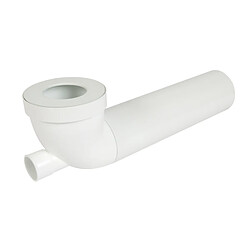 pipe longue pour wc - diamètre 100 mm - longueur 400 mm - piquage femelle 40 mm- nicoll ctwp40