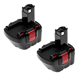 Vhbw EXTENSILO 2x Batteries compatible avec Orgapack OR-T 100, OR-T 200, OR-T300 outil électrique (3300 mAh, NiMH, 12 V, 10 cellules)