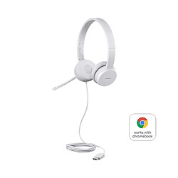 Avis Lenovo GXD1B67867 Casque Audio Filaire Bluetooth Fonction Microphone Cuir Blanc