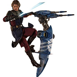 Hot Toys TMS020 - Star Wars : The Clone Wars - Anakin Skywalker And Stap Deluxe Version