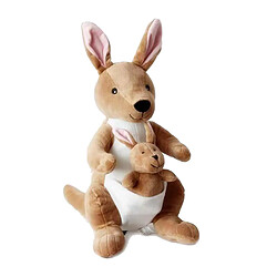 Universal 27 cm amovible, peluche câlin, jouets animaux maman et bébé, lutin nain déco maison