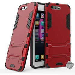 Htdmobiles Coque rigide anti choc pour Huawei Honor 9 + film ecran - ROUGE