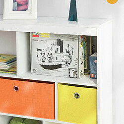 SoBuy KMB26-W Bibliothèque Meuble de Rangement pour Livres et Jouets Étagère de Rangement pas cher