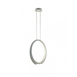 Avis Luminaire Center Suspension LED intégré Ring blanc mat 1 ampoule 35cm