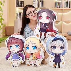 Avis Universal Sherlock 45cm Anime Oreiller Remplis Version Q Non! Pendentif Confortable Peluche Douce Mignon Oreiller Cadeau Table Décoration Cadeau | Oreiller de luxe