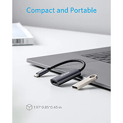 Anker Adaptateur USB-C vers HDMI 4K 60Hz en Aluminium pour MacBook Pro, MacBook Air, iPad Pro, Pixelbook, XPS, Galaxy, etc. pas cher