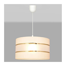 Helam Suspension Helen Tissu,Fer blanc,or,ecru 1 ampoule 75cm