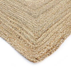 Avis Thedecofactory VEGETAL JUTE - Tapis en jute tressé naturel 200x250