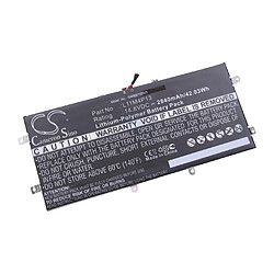 Batterie vhbw 2800mAh (14.8V) pour ordinateur portable Lenovo IdeaPad Yoga 11, IdeaPad Yoga 11s remplace L11M4P13.