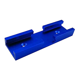 30 Type Tête De Rail à Onglet Stop T-Slot Woodworking 100mm Blue