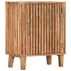 vidaXL Buffet 60 x 35 x 73 cm Bois d'acacia massif