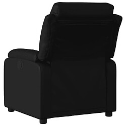 Avis Maison Chic Fauteuil Relax pour salon, Fauteuil inclinable Noir Similicuir -GKD21986