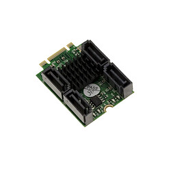 Avis Kalea-Informatique Carte M.2 (M2 NGFF) type PCIe M ou B+M Key 4 port SATA 6G RAID 0 1 10 HYPERDUO - MARVEL 88SE9230