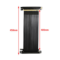 Acheter Plaque arrière d'extension de carte riser pcie noir or