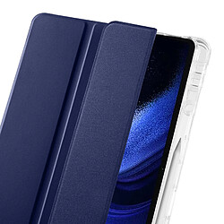 Avizar Étui pour Xiaomi Pad 6 Support Vidéo et Saisie série Trifold Bump bleu nuit pas cher