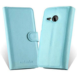 Cadorabo Coque HTC ONE M8 MINI Etui en Bleu