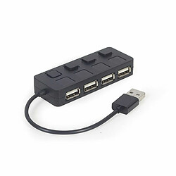 Hub USB GEMBIRD UHB-U2P4-05 Noir