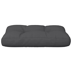 Acheter vidaXL Coussin de palette noir 50x40x12 cm tissu