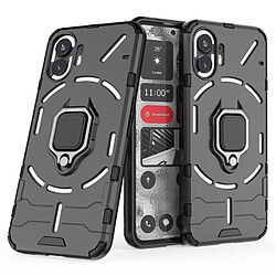 Htdmobiles Coque pour Nothing Phone 2 - housse etui rigide anti choc + verre trempe - NOIR pas cher