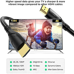 Avis Cable HDMI 2.0 4K 60Hz-18Gbps - 5M - Little Boutik©