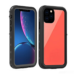 Wewoo Coque Rigide Pour iPhone 11 Pro RedPepper Etui de protection étanche PC + TPU antichoc Noir