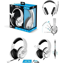 Spirit of Gamer Casque GAMER PRO-H3 gaming PLAYSTATION PS5 PS4 BLANC