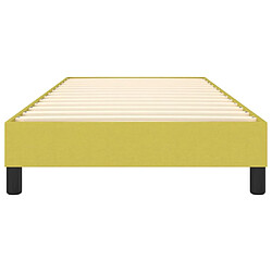 Sommier à lattes,Cadre à lattes de lit pour Adulte Vert 90x190 cm Tissu -MN73193 pas cher