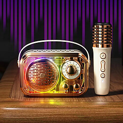 Avis Yonis Mini Enceinte Bluetooth Avec Lumières RGB