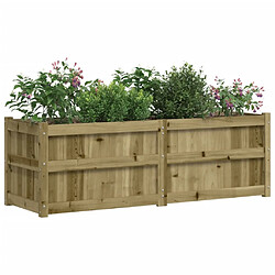 Acheter Maison Chic Jardinière,Bac à fleurs - pot de fleur 150x50x50 cm bois de pin imprégné -GKD77135