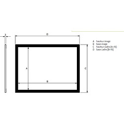 Oray Ecran de projection CINEFRAME 169 x 300 pas cher