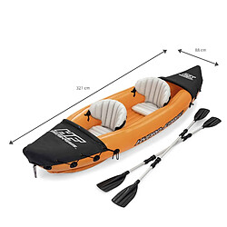 Kayak Gonflable Bestway Hydro-Force Lite-Rapid 321x88x42 cm 2 Personnes 2 Pagaies pas cher