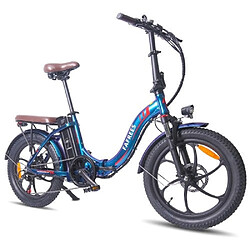 Vélo électrique FAFREES F20 Pro Pliable Batterie 36V 18Ah Vitesse Max 25km/h Bleu