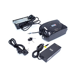 Batterie Li-Ion vhbw 9A (24V) pour Ebike chargeur et dispositif de fixation inclus.