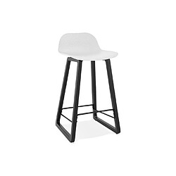 Kokoon Design Tabouret Miky Mini blanc