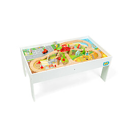 Avis Bigjigs Rail Ensemble Train et Table - 50 Pièces