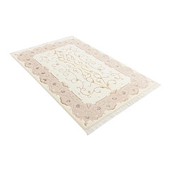 Vidal Tapis de laine 183x119 beige Darya