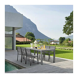 Acheter Table de jardin extensible mode papillon - extensible des 2 cotes - Aluminium - 200/260/320 X 100 X 75 cm