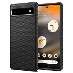 Spigen Sgp Spigen Liquid Air Coque Compatible avec Google Pixel 6a - Noir Mat