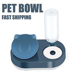 Universal Bol pour chat distributeur d'eau stockage automatique pour chien chat bol de nourriture récipient de nourriture eau potable pour animal de compagnie éleveur d'eau potable