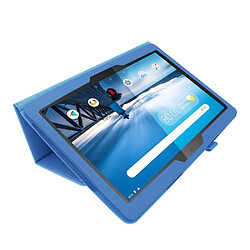 Acheter Etui en PU support de litchi bleu clair pour votre Lenovo Tab P10 10.1 pouces