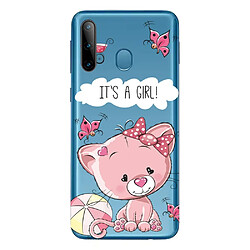 Coque en TPU impression de motif imd clair c'est une fille pour votre Samsung Galaxy A11/M11