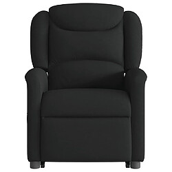 Acheter vidaXL Fauteuil de massage inclinable Noir Tissu