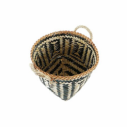 Avis Set de basket DKD Home Decor Noir Naturel Bambou 40 x 38 x 38 cm