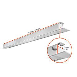 Avis Écran encastrable au plafond motorisé celexon PRO Plus 200 x 200