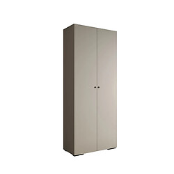 Abiks Meble Armoire Inova 2 À Portes Battantes 236,7/100/47 2 Portes (gris/nero)